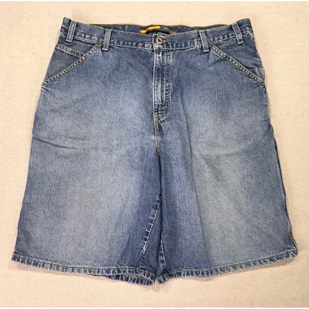 Levi's SilverTab Men's 36 Carpenter Denim Shorts Blue Relaxed Fit Jhorts